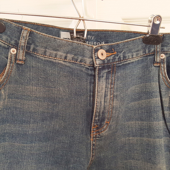 MOSSIMO Skinny Boyfriend Denim Jeans 14 5 Pocket - Picture 2 of 5